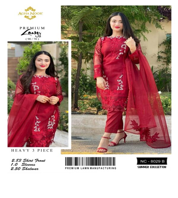 Luxury Summer Essentials - Premium 3PC Unstitched Outfit Collection