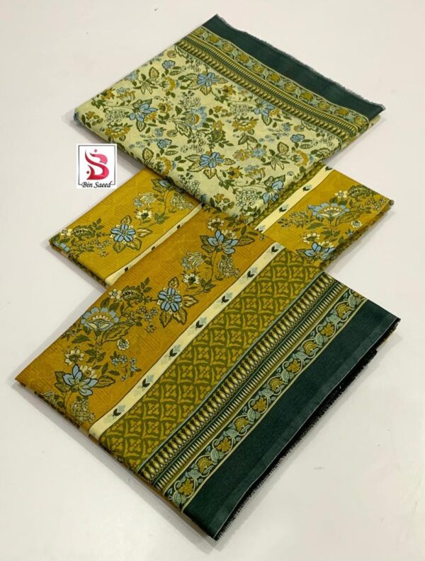 3 Piece Lawn printed unstitched suit - Image 4