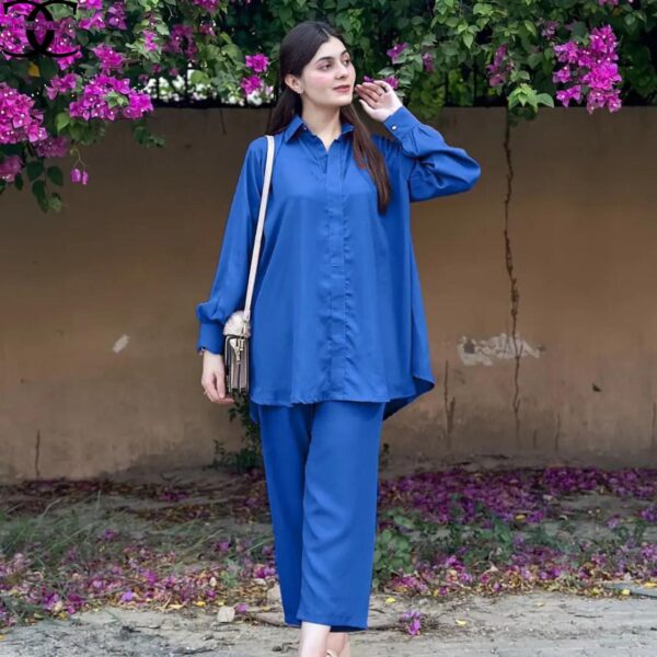 Elegant Double Georgette Cord Set 2Piece - Image 3