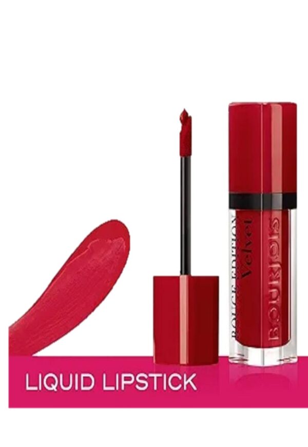 Bourjois Rouge Edition Velvet_015 Liquid Lipstick Velvet Ink Lippenstift – 015 Sweet Dar(k)-ling  - Image 2