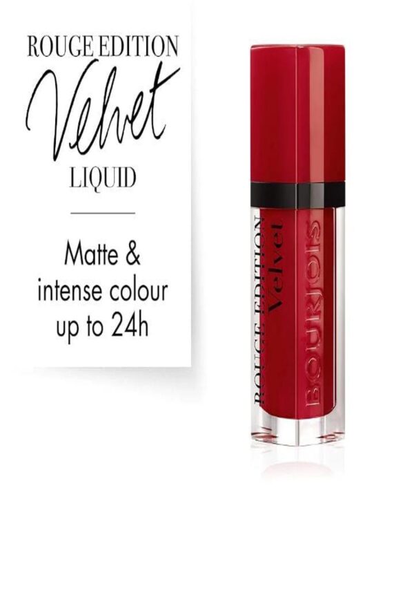 Bourjois Rouge Edition Velvet_015 Liquid Lipstick Velvet Ink Lippenstift – 015 Sweet Dar(k)-ling  - Image 3