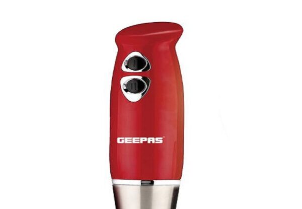 Geepas GHB6136 400W Hand Blender – Stainless Steel Blades with 2 Speed for Baby Food, Soup, Juice - Image 4