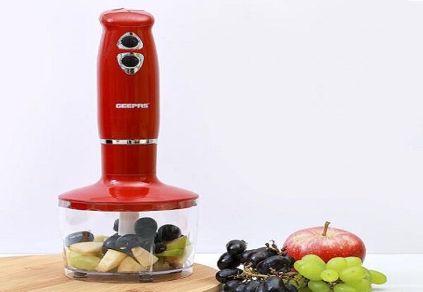 Geepas GHB6136 400W Hand Blender – Stainless Steel Blades with 2 Speed for Baby Food, Soup, Juice - Image 5