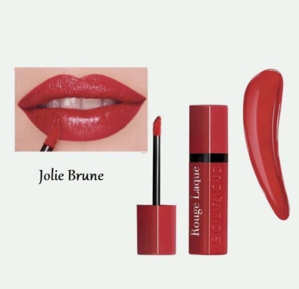 Bourjois Rouge 24 hours Laque Liquid Lipstick _ 03 Jolie Brune, 6ml/0.20fl oz - Image 2